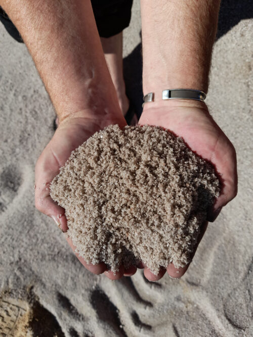 white river sand
